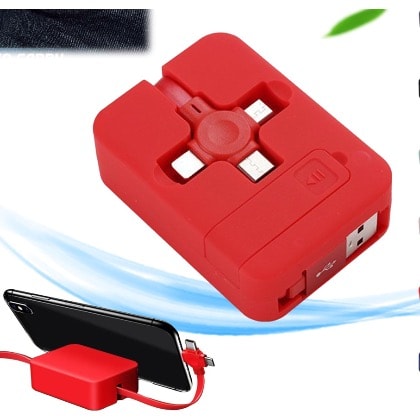 3in1 Usb Charging Cord/ 3in1 Data Cable Phone Holder