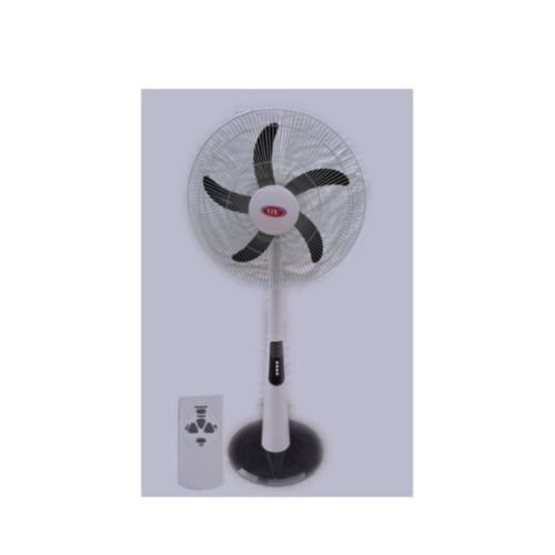 18" Rechargeable Standing Fan With Usb Port