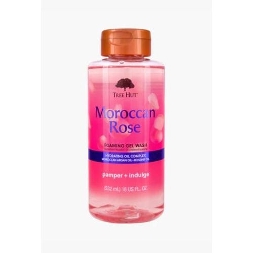 Tree Hut Moroccan Rose Foaming Gel Body Wash - 532ml