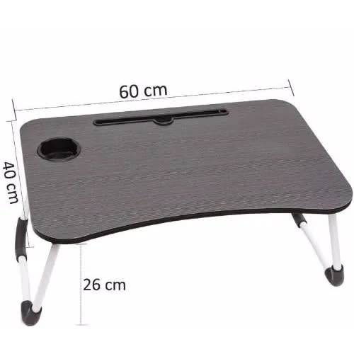 Portable Laptop Table With Stand & Holder- Multicolour