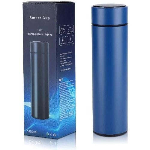 Smart Vacuum Insulated Water Bottle With Led Temperature Display