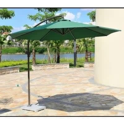 Outdoors Canopy Umbrella With Marble Base
