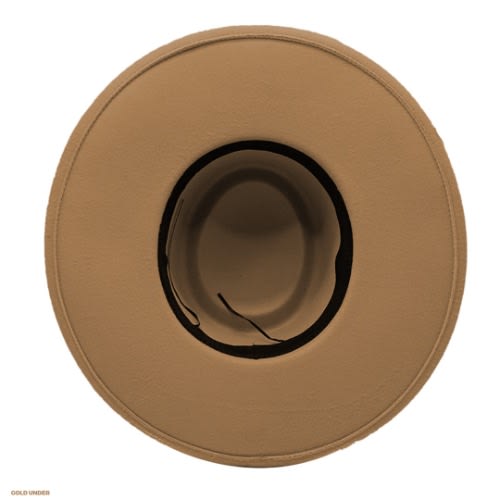 Fedora Unisex Hat - Caramel Brown