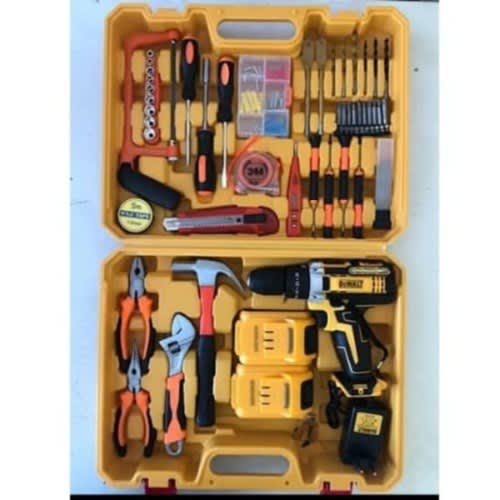 Cordless Drill Tools Set - 36v