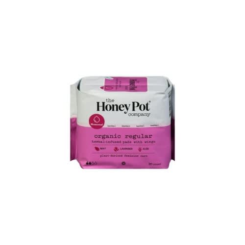 Herbal Infused Pad With Wings - 200 Count - Carton Of 12