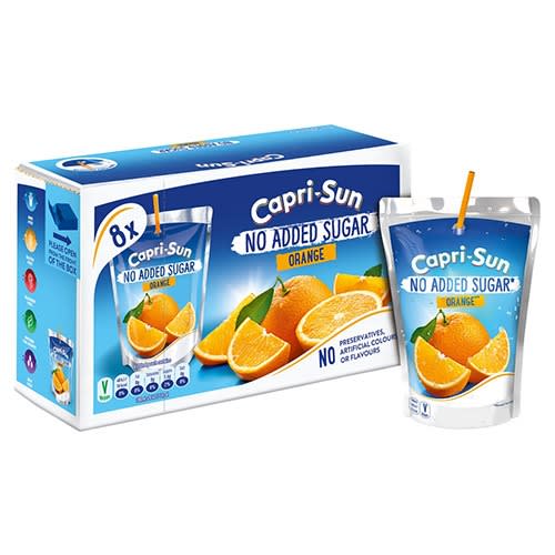 Chi-capri-sun Orange Fruit Drink - 200ml×40
