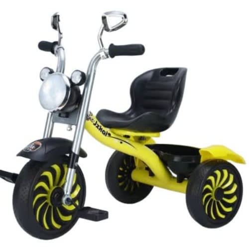 Children Unisex Tricycle Ride On With A Flashlight