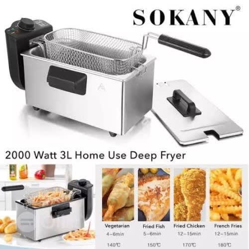 Sokany Deep Fryer - 3L