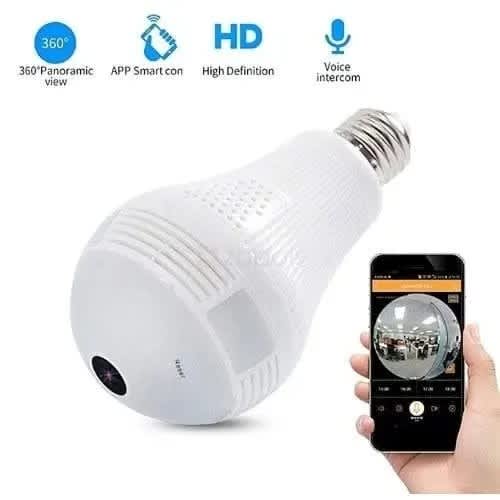 Panoramic Smart Wifi Spy Camera Bulb