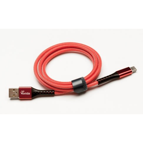 Vovida Braided Type C Fast Charge USB Cable -1m