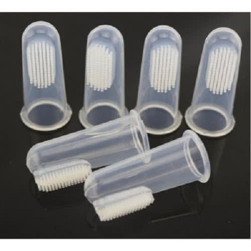 6-In-1 Pack Baby Finger Tooth Brush