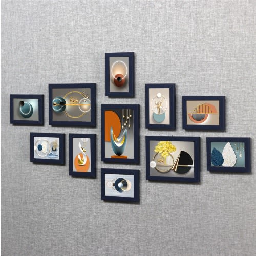 11 Pieces Beautiful Scattered Frames - 10" & 7"