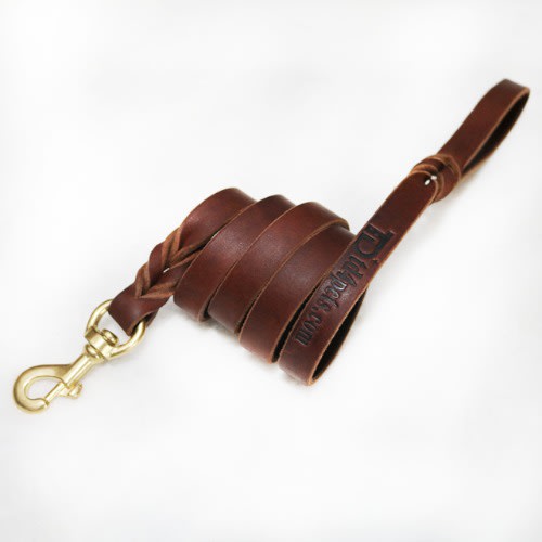 TD Leather Leash - 120 X 0.4 X 180cm