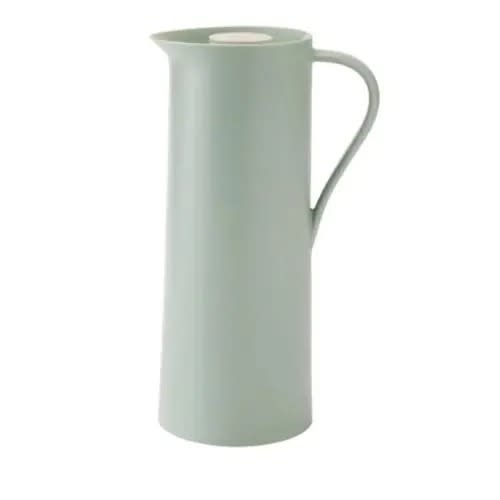 BehOvd Vacuum Flask, Green, Biege