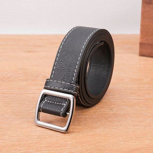 Genuine Quality Ladies Latest Needle-free Metal Round Buckle Belt Jeans Wild The Women Belt 2020