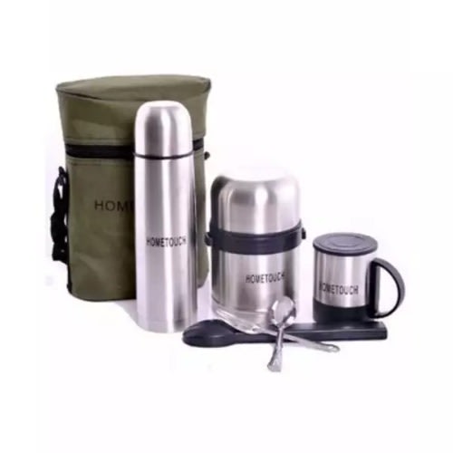 Stainless Steel Food Flask - 5 In 1