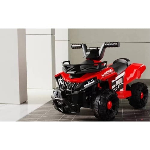 Kids Quad Powered Ride -on Bike-red