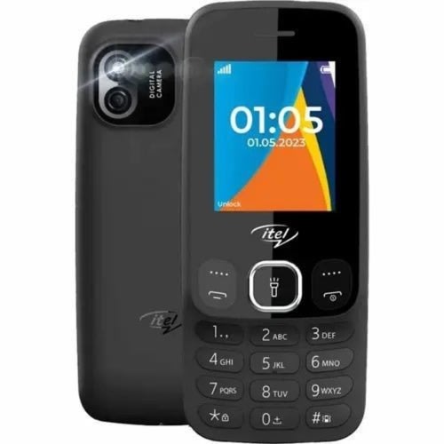 Itel 2166 Wireless Fm Phone -dual Sim - Opera Mini - Torchlight Black