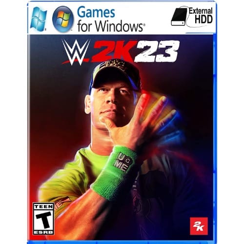 WWE 2K23 Deluxe Edition PC Game + Hard Drive + Free Gift