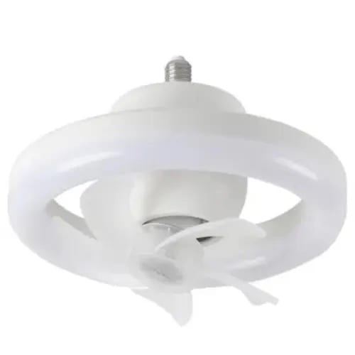 360 Degree Rotating Socket Mount Led Light Ceiling Fan With Remote