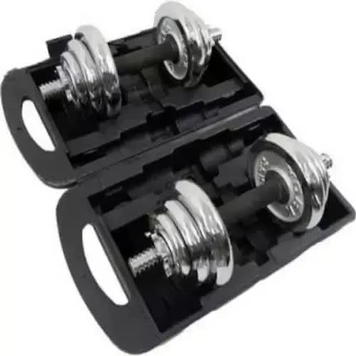 Chrome Dumbell Set - 20kg