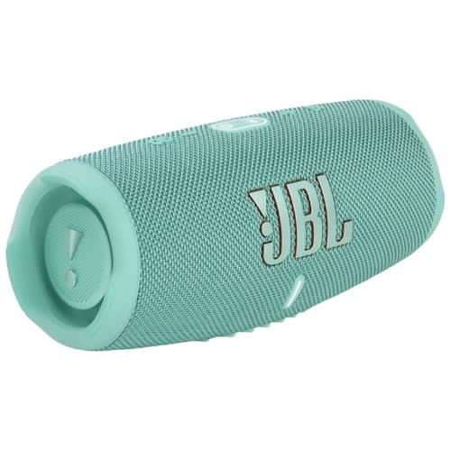 Charge 5 Portable Waterproof Speaker With Deep Bass - Teal Green