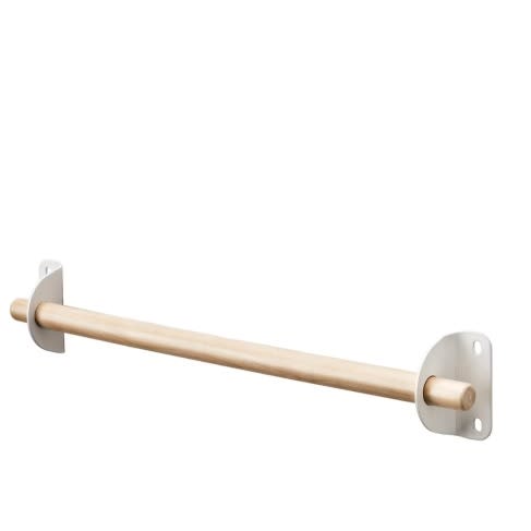 Wooden Rail With Braces - 40cm