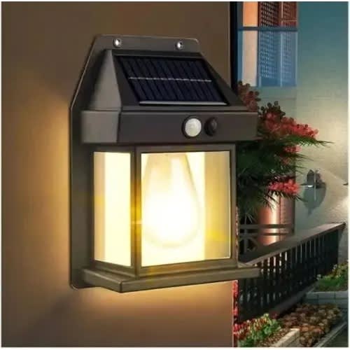 Solar Powered Outdoor Wall Light