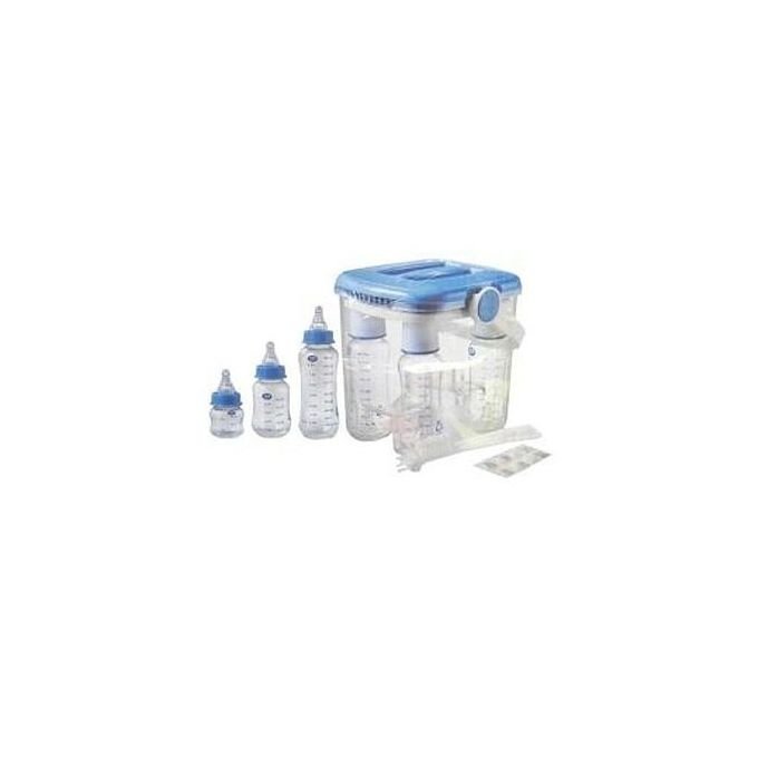 Baby Cold Water Manual Steriliser With 6 Bottles