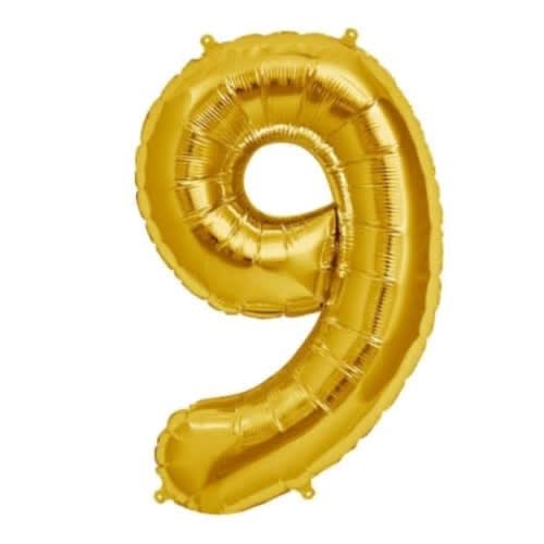 Number 9 Foil Ballon- 26inches