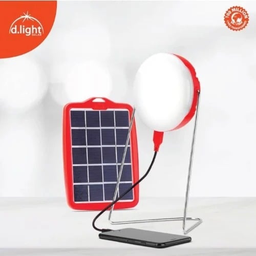 Solar Panel With Charging Lamp