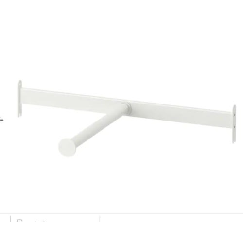 HjAlpa Pull-out Clothes Rail - White - 60cm x 40cm