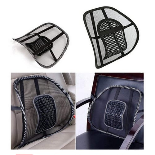 Mesh Cushion Office Chair & Car Seat Lumbar Back Support-1pcs