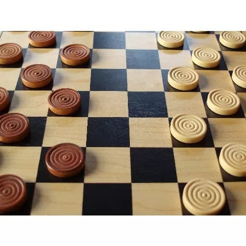 Standard Draughts Or Checker Game- Draughts - Checkers Game
