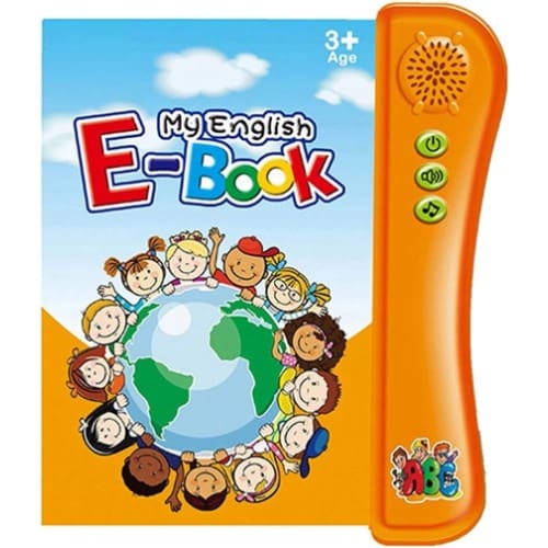 My English E-book Study Guide Battery Operated Learning Book For Kids