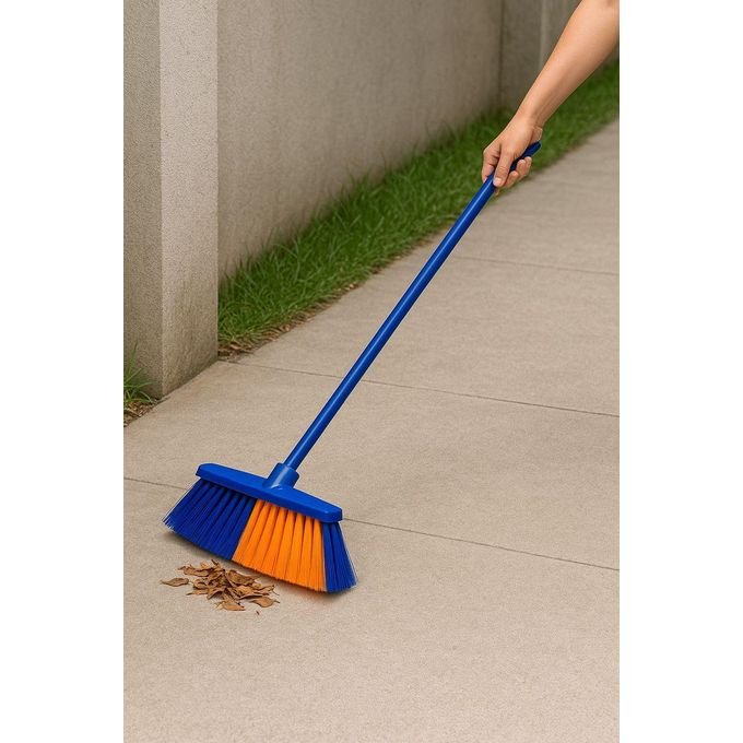 High Quality Wooden Broom For Cleaning and Sweeping - Multi-color