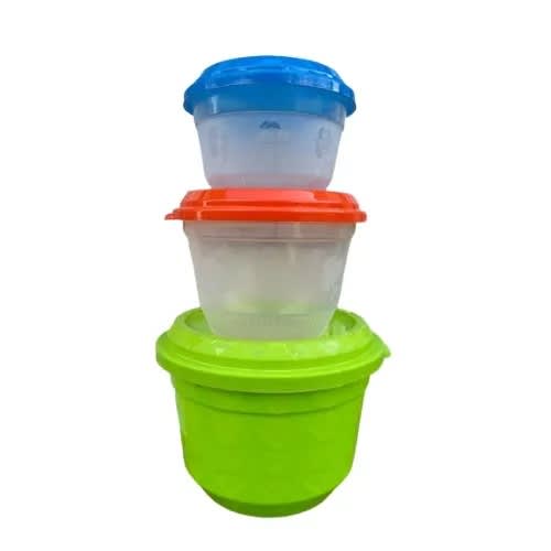 Plastic Bowls - Set Of 3