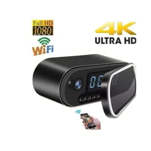 Spy Wifi Camera Alarm Clock