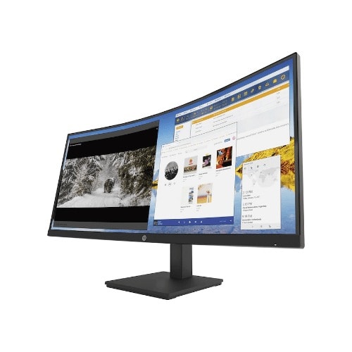 HP 34" Wqhd Curved Monitor - M34d