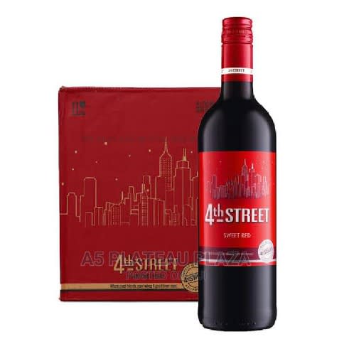 Sweet Red Wine - 75cl - 6 Bottles