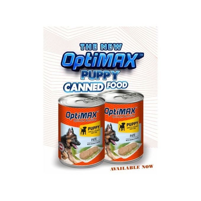 Optimax Puppy Pate (Complete & Balanced Puppy Food)