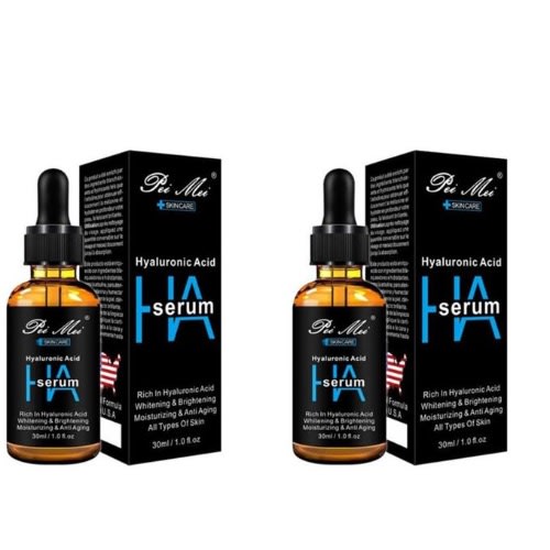 Pei Mei Hyaluronic Acid Facial Serum - 30ml X2 Pieces