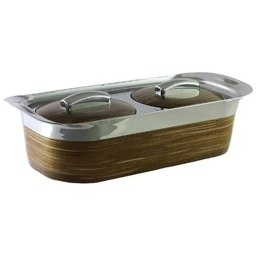 Twin Dinning Plate - 1250ml Each