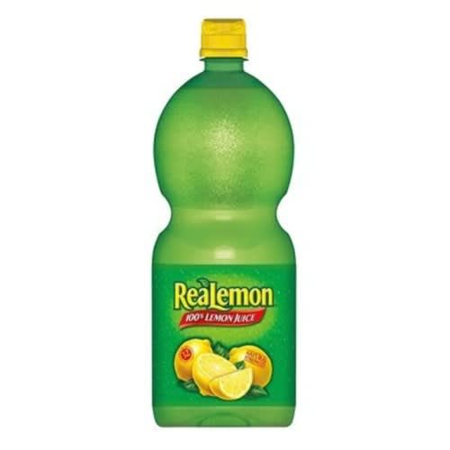 Realemon Lemon Juice 100% - 48oz