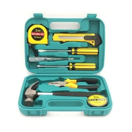 Essential Home Repair Tool Kit - 9 Pieces