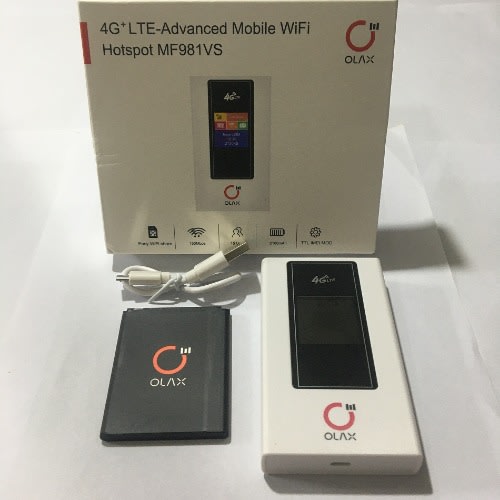 OLAX Universal 4G+ LTE-Advanced Mobile WiFi Hotspot With Screen Display For All Networks
