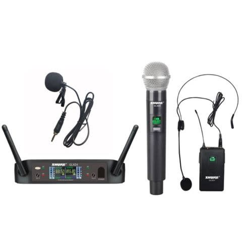 Shure Slx4 Lavalier & Handheld Professional Wireless Microphones