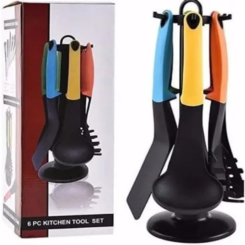 Non Stick Cooking Spoon -  6 Pcs