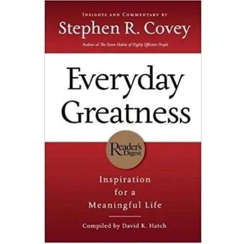 Everyday Greatness - Stephen R. Covey