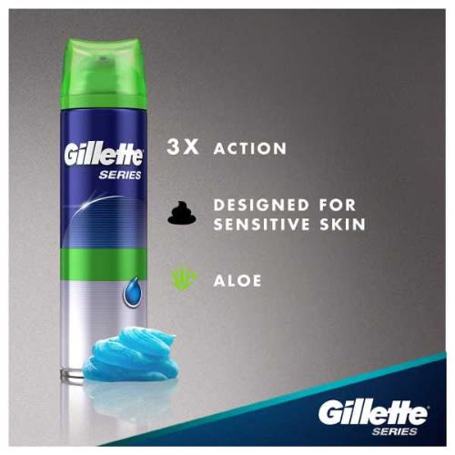 Series Sensitive Skin Shaving Gel - 200ml X 6